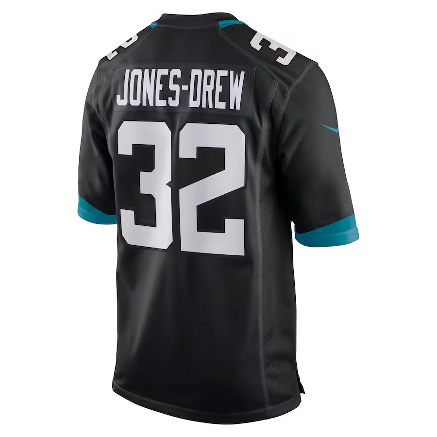 J.Jaguars #32 Maurice Jones-Drew Player Black Game Football Jerseys