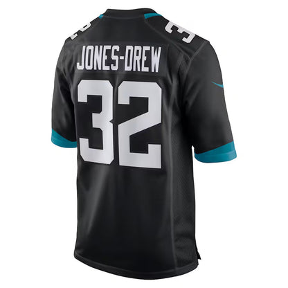 J.Jaguars #32 Maurice Jones-Drew Player Black Game Football Jerseys