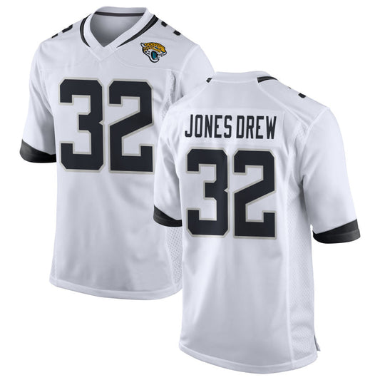 J.Jaguars #32 Maurice Jones-Drew Player White Game Football Jerseys