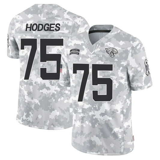 J.Jaguars #75 Cooper Hodges Player Arctic Camo Salute to Service Limited Football Jerseys