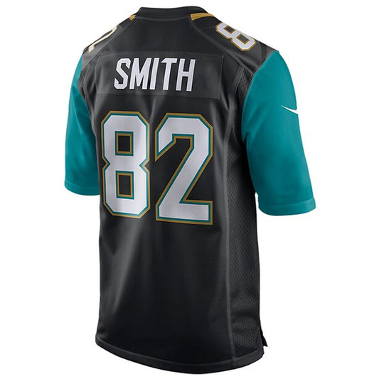 J.Jaguars #82 Jimmy Smith Player Black Game Football Jerseys