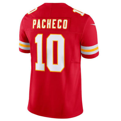 KC.Chiefs #10 Isiah Pacheco Player Red Vapor F.U.S.E. Limited Football Jerseys