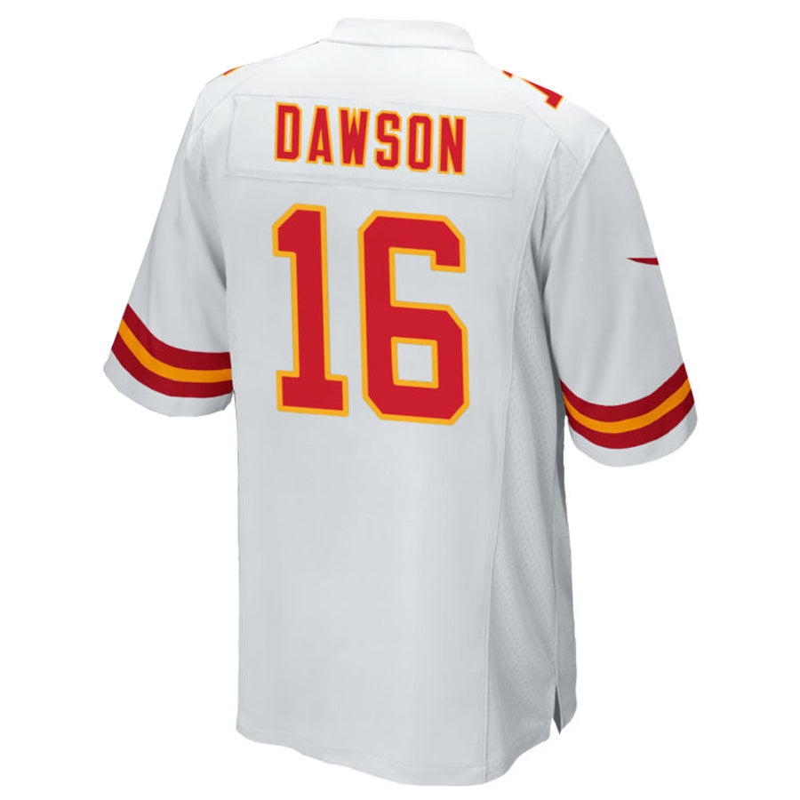 KC.Chiefs #16 Len Dawson Player White Home Game Football Jerseys
