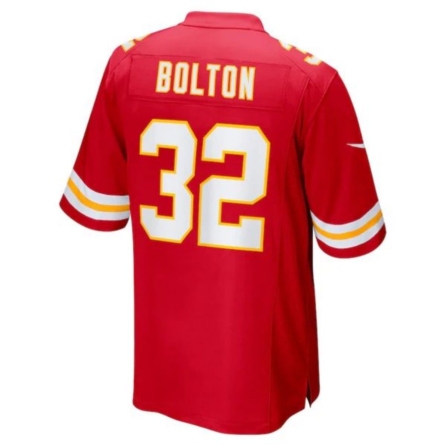 KC.Chiefs #32 Nick Bolton Player Red Home Game Football Jerseys