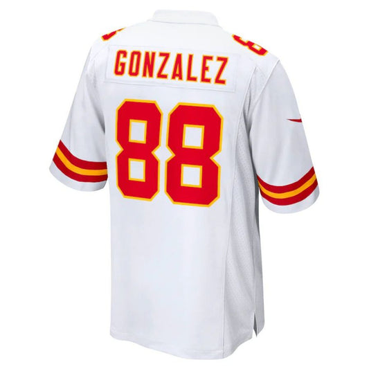 KC.Chiefs #88 Tony Gonzalez Player White Home Game Football Jerseys