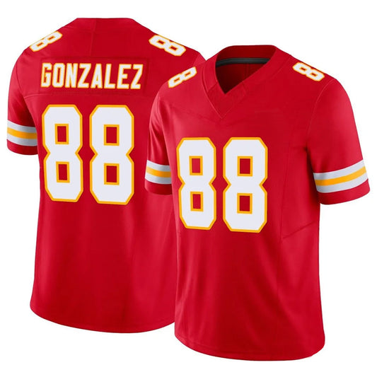 KC.Chiefs #88 Tony Gonzalez Player Red Vapor F.U.S.E. Limited Stitched Football Jerseys