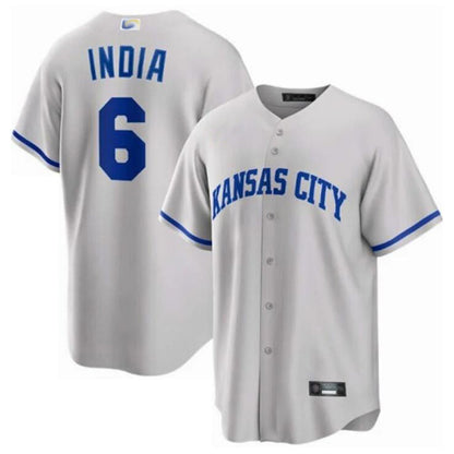 KC.Royals #6 Jonathan India Player Navy City Connect Limited Baseball Jerseys