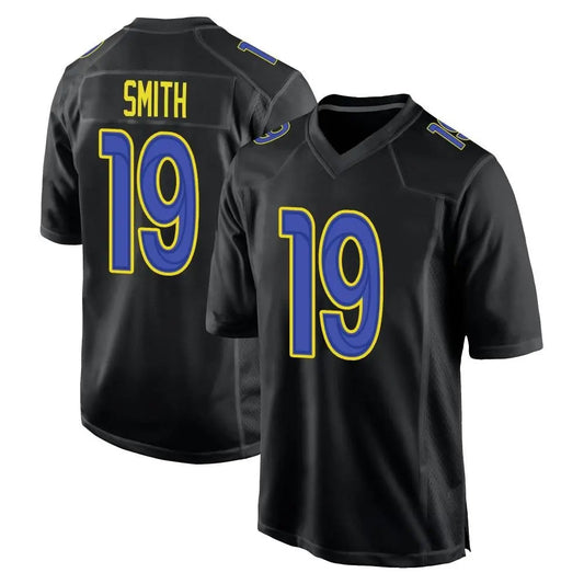 LA.Rams #19 Xavier Smith Player Limited Black Impact Football Jerseys