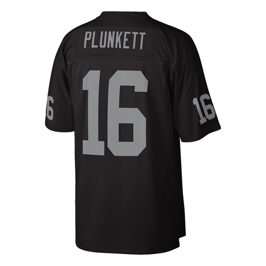 LV.Raiders #16 Jim Plunkett Player Mitchell & Ness Black 1980 Legacy Replica Football Jerseys