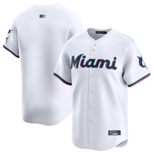 M.Marlins Blank Player Red City Connect Replica Baseball Jerseys