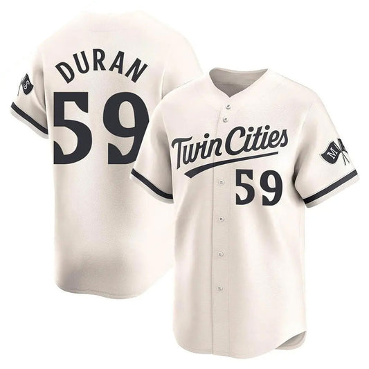 M.Twins #59 Jhoan Duran Player Light Blue Home Replica Baseball Jerseys