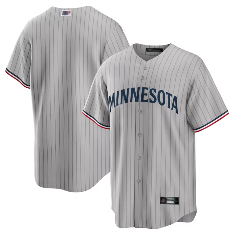 M.Twins Blank Player Light Blue Cooperstown Collection Team Baseball Jerseys