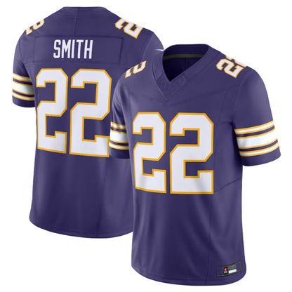 #22 Harrison Smith Player MN.Vikings Player Purple Classic Vapor F.U.S.E. Limited Football Jerseys