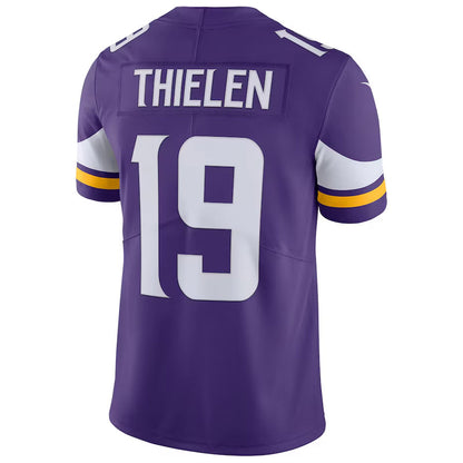 MN.Vikings #19 Adam Thielen Player Purple Vapor F.U.S.E. Limited Football Jerseys