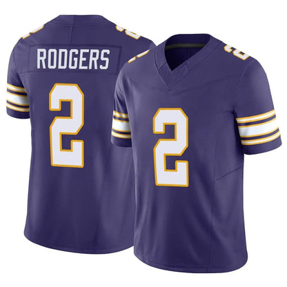 MN.Vikings #2 Isaiah Rodgers Player Purple Classic Vapor F.U.S.E. Limited Football Jerseys