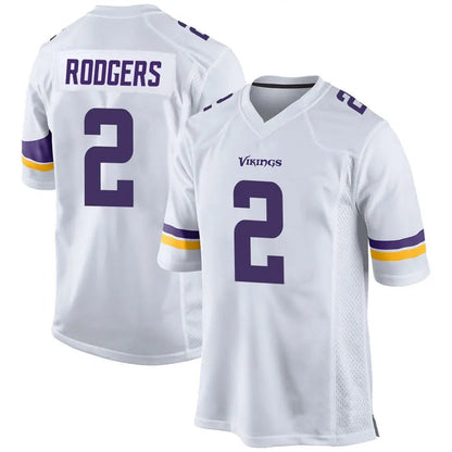 MN.Vikings #2 Isaiah Rodgers Player White Home Game Football Jerseys