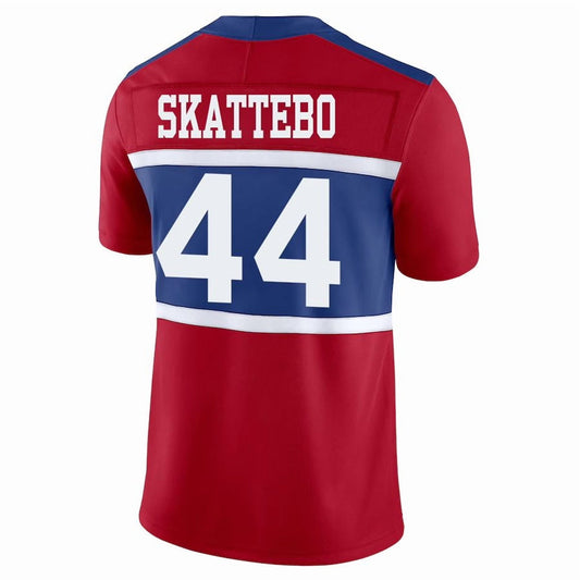 NY.Giants #44 Cam Skattebo Player Century Red Vapor Limited Football Jerseys