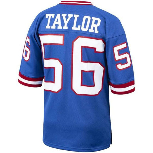 NY.Giants #56 Lawrence Taylor Mitchell & Ness Royal 1986 Throwback Retired Player Football Jerseys