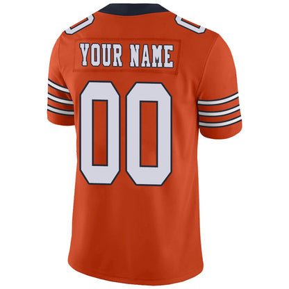 Custom C.Bears Orange Personalized Design Your Own Name and Number for Men Women Youth Jerseys