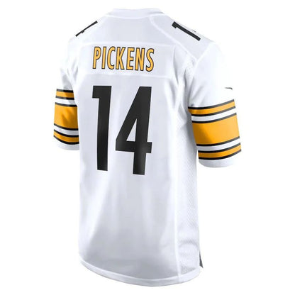 #14 George Pickens Player P.Steelers White Game Football Jerseys