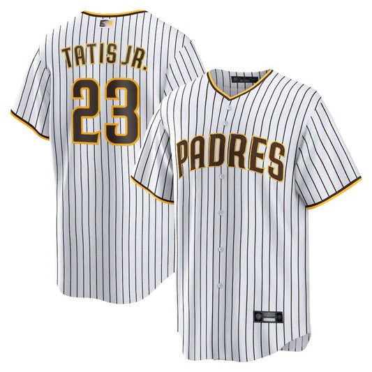 S.Diego Padres #23 Fernando Tatis Jr. Player White Replica Baseball Jerseys