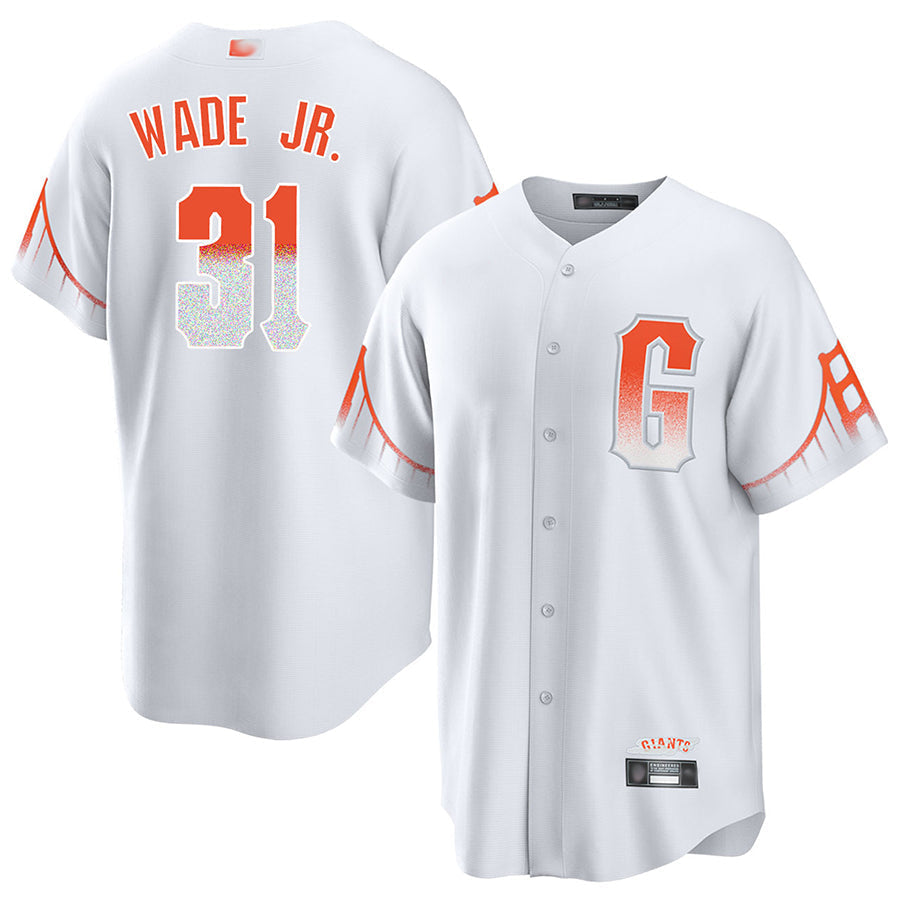 S.Francisco Giants #31 LaMonte Wade Jr. Player City Connect Replica Baseball Jerseys