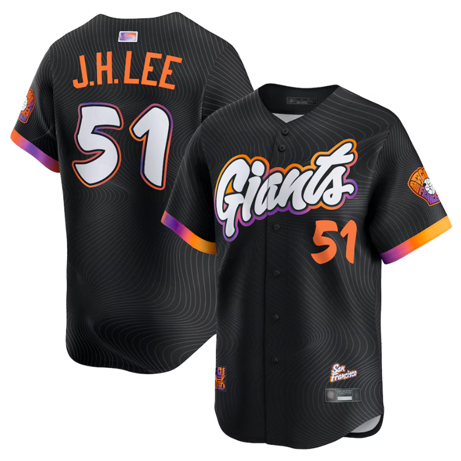 S.Francisco Giants #51 Jung Hoo Lee Player Black City Connect Limited Baseball Jerseys