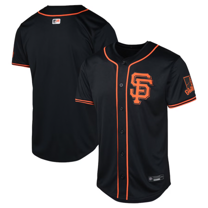 S.Francisco Giants Blank Player Black Elite Limited Baseball Jerseys