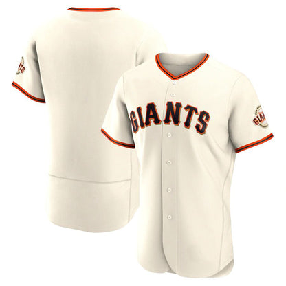 S.Francisco Giants Blank Player Cream Home Limited Team Logo Elite Baseball Jerseys