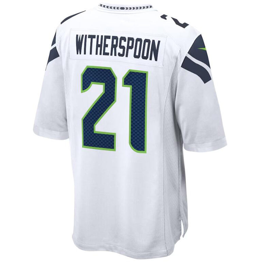 #21 Devon Witherspoon Player S.Seahawks White Game Football Jerseys