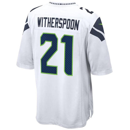 #21 Devon Witherspoon Player S.Seahawks White Game Football Jerseys