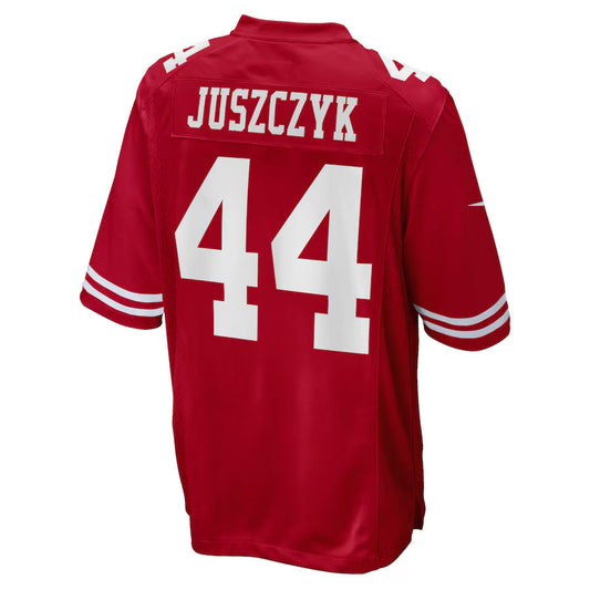 SF.49ers #44 Kyle Juszczyk Player Scarlet Game Football Jerseys