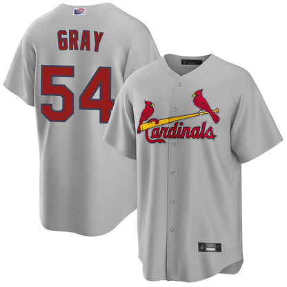 St.Louis Cardinals #54 Sonny Gray Player Road Replica Baseball Jerseys