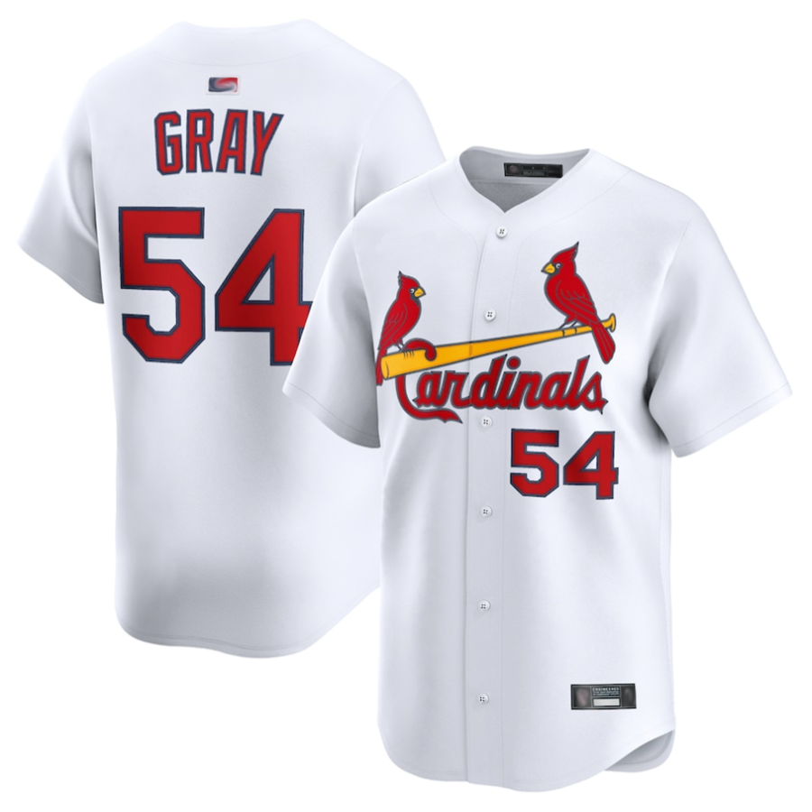St.Louis Cardinals #54 Sonny Gray Player White Limited Baseball Jerseys