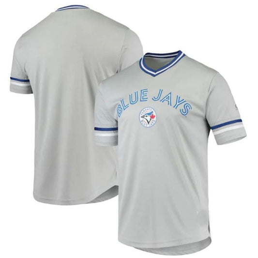 T.Blue Jays Blank Player Gray Replica Baseball Jerseys