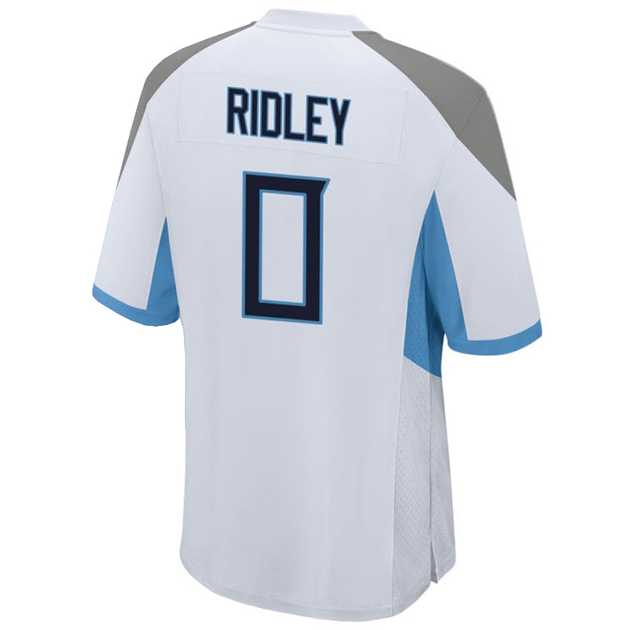 T.Titans #0 Calvin Ridley Player White Home Game Football Jerseys