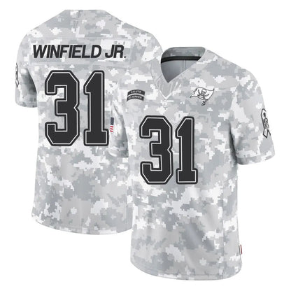 TB.Buccaneers #31 Antoine Winfield Jr. Player Arctic Camo Salute to Service Limited Football Jerseys