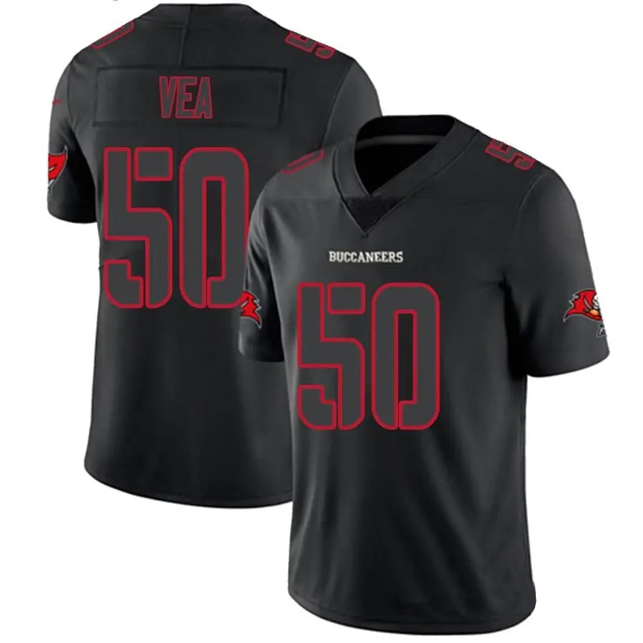 TB.Buccaneers #50 Vita Vea Player Limited Black Game Football Jerseys