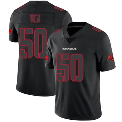 TB.Buccaneers #50 Vita Vea Player Limited Black Game Football Jerseys