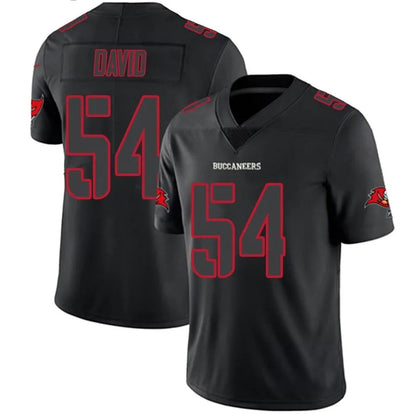 TB.Buccaneers #54 Lavonte David Player  Limited Black Football Jerseys