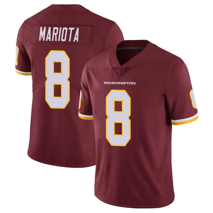 W.Commanders #8 Marcus Mariota Player Burgundy Vapor Limited Football Jerseys