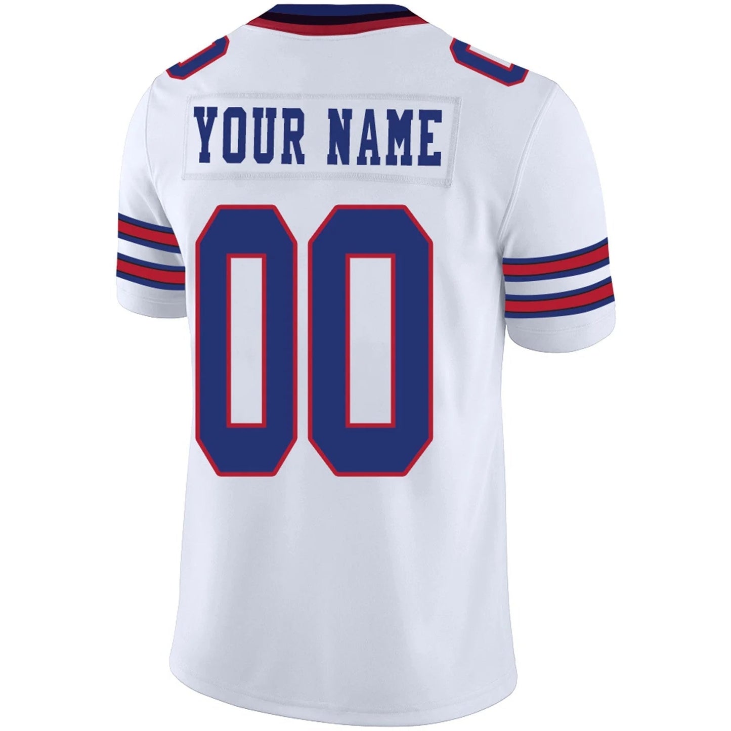 Custom B.Bills White Personalized Design Your Own Name and Number for Men Women Youth Jerseys